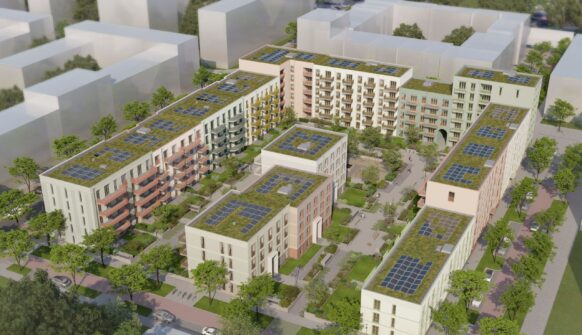 Instone startet Bau von 215 Wohnungen im Quartier „Grafental“ in Düsseldorf