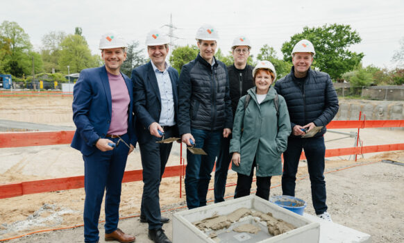 Volkswohnung legt Grundstein im Buschwiesenweg