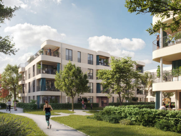 Tishman Speyer kauft von Bauwens das  Wohnbauprojekt WESTSIDE in München