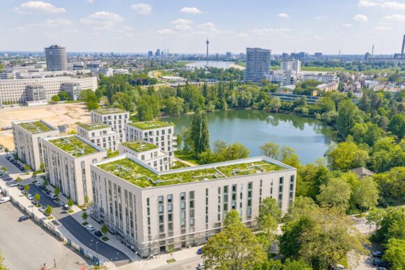 Pandion verkauft Teil des Quartiers am Düsseldorfer Albertussee an GARBE Urban Real Estate