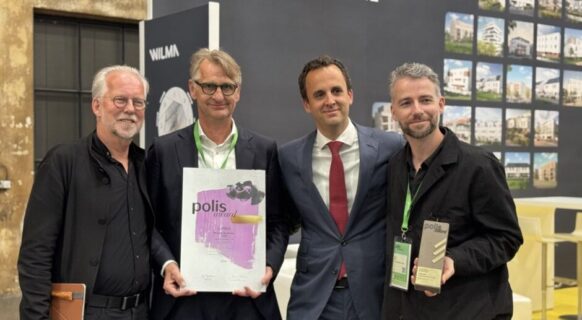 Erster Platz beim polis Award 2026 für das Blau.Quartier Ulm&nbsp;Gold in der Kategorie Urbanes Flächenrecycling