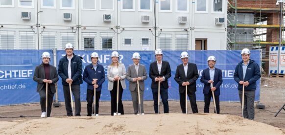 Spatenstich im FunkenbergQuartier