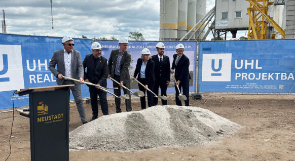 Spatenstich für die neue Generalzolldirektion in Neustadt an der Weinstraße