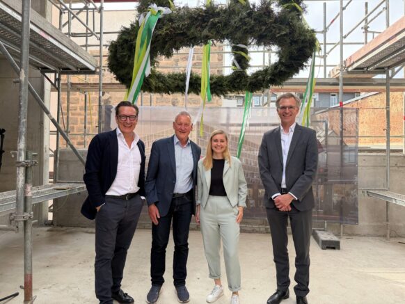 Ehret+Klein AG feiert Richtfest für das Projekt Schwabacher Straße 54 in Fürth&nbsp;
