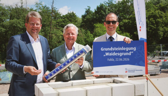Bezahlbarer Wohnraum im Fokus: NHW baut 152 neue Mietwohnungen im Fuldaer „Waidesgrund“