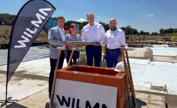 Grundsteinlegung der WILMA Immobilien-Gruppe, Region Bayern für das Projekt „Seilerbrücklwiesen“ in Freising