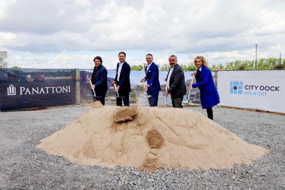 Spatenstich für den Panattoni Campus Köln Ost auf ehemaligem Schokoladenfabrik-Areal