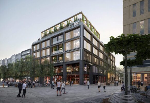 Hines vermietet über 5.000 m² Bürofläche auf Frankfurts Zeil