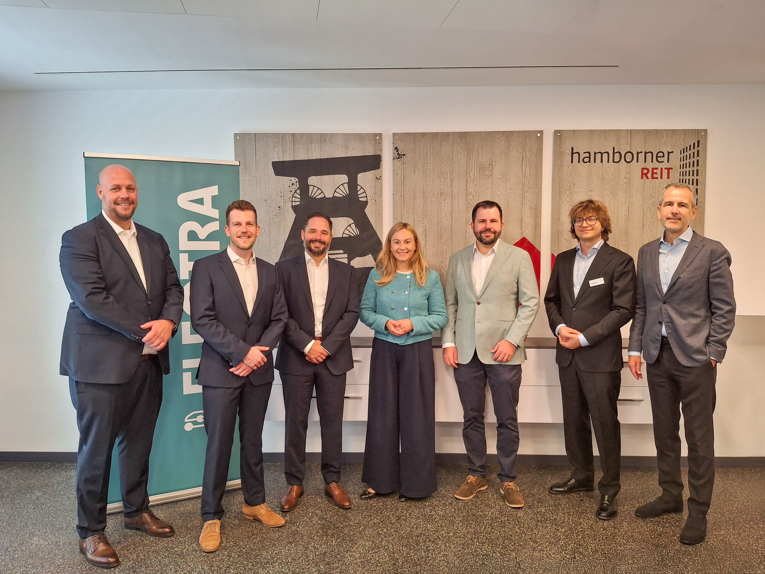 Die beteiligten Team HAMBORNER REIT AG