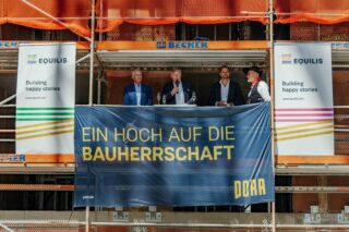 Wohnprojekt ODER in Berlin-Neukölln feiert Richtfest