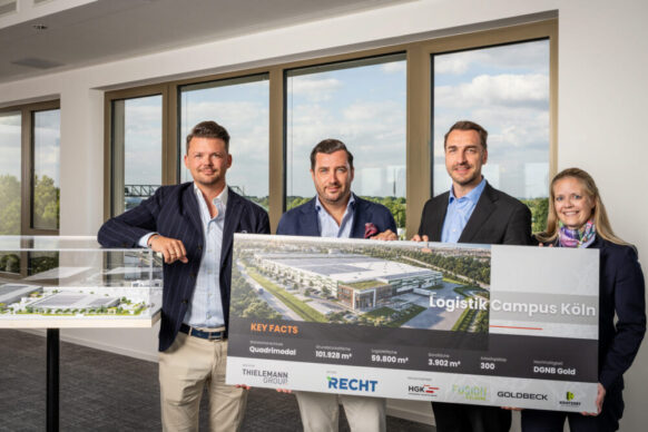FUSION COLOGNE: ThielemannGroup investiert in Logistik-Campus für RECHT Logistik Gruppe in Köln