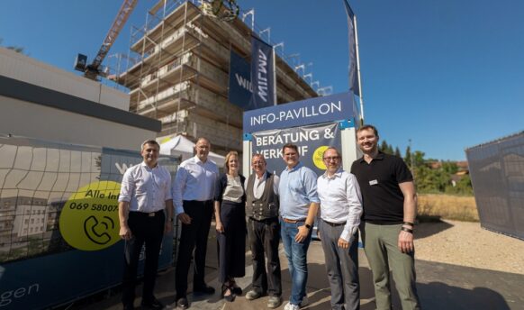 Richtfest für das Projekt "QURS – Quellenquartier" in Bad Vilbel
