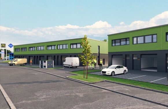 GreenPlaces feiert Richtfest für nachhaltige und flexible Gewerbeflächen in Aichtal