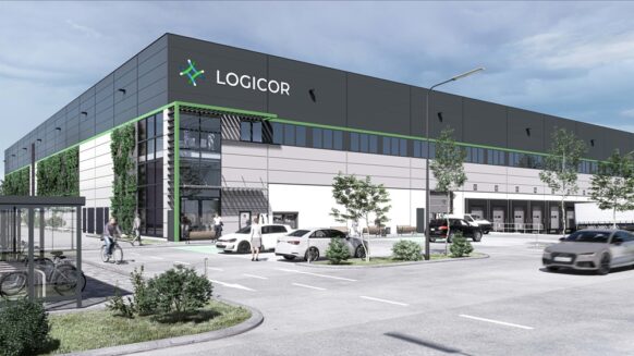 Logicor startet Rohbau für Redevelopment in Frechen mit rund 64.850 m² Mietfläche