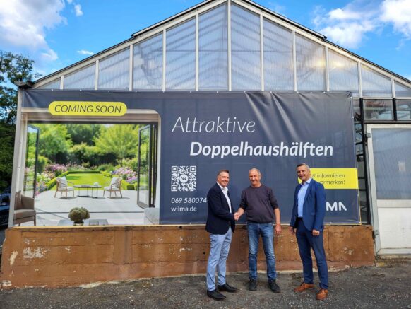 WILMA Wohnen Süd RM erwirbt Gärtnereiareal für neues Wohnbauprojekt