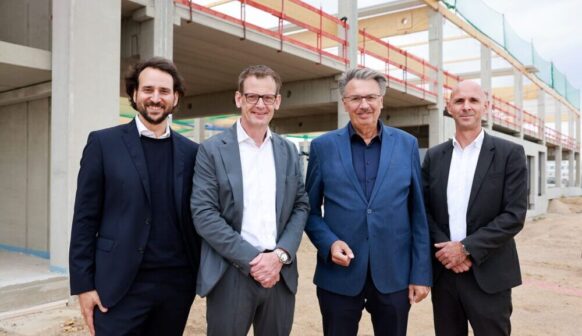Multi-Tenant-Neubau am Flughafen Frankfurt voll im Plan